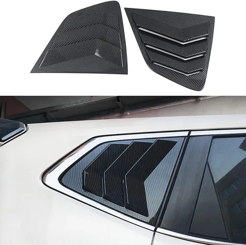 Miniatura 8 de BOYUER Para Nissan Rogue 2014-2020 Estilo Carreras Laterales Traseras Laterales Rejillas de Estilo Deportivo Cubierta de Rejillas de Cucharada