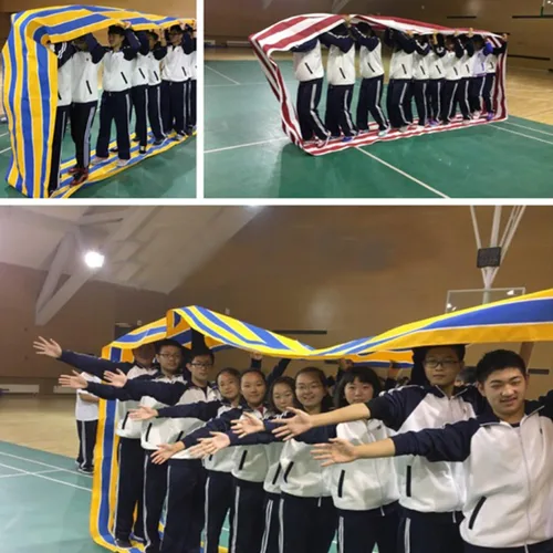 Miniatura 2 de Kinden Juegos de trabajo en equipo, alfombrilla de aprendizaje grupal, diversión, juego de correr para niños y adultos, juego de día de campo