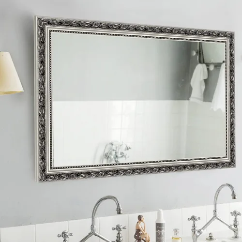 Miniatura 10 de Espejo de pared de baño, espejos de baño para pared, rectangular, moderno, espejo de pared para baño, colgante vertical u horizontal, para sala