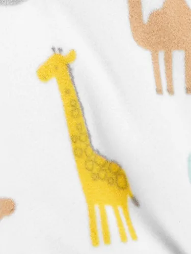 Miniatura 2 de Simple Joys by Carter's Paquete de 2 pijamas de forro polar con pies para bebés varones, para dormir y jugar, pijamas para bebés y niños pequeños
