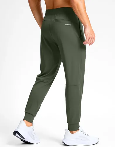 Miniatura 3 de G Gradual Pantalones de golf para hombre con bolsillos con cierre y pantalones elásticos de chándal ajustados pantalones de chándal para hombre