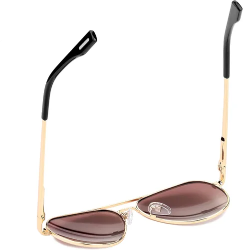 Miniatura 50 de Gafas de sol polarizadas de aviador pequeñas para niñas y niños de 4 a 16 años