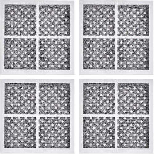 EvertechPRO LT120F - Juego de 4 filtros de filtro de aire para Kenmore Elite 469918, repuesto para refrigerador LG ADQ73214404 ADQ73214402