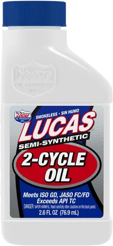 Miniatura 3 de Lucas Oil 10110 - Aceite semisintético de 2 ciclos - 1 cuarto de galón (paquete de 6)