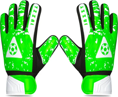 Miniatura 13 de Guantes de portero juvenil con doble protección para la muñeca, material de látex antideslizante Púrpura