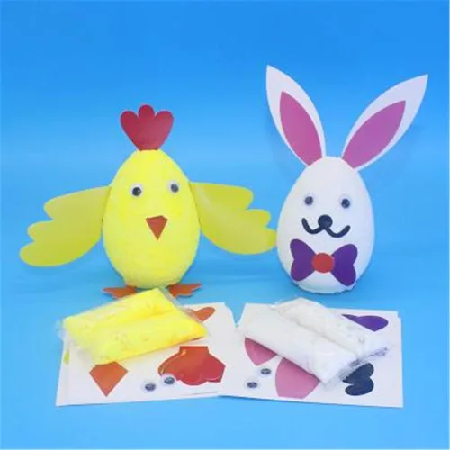 Miniatura 7 de Crafjie Huevos de espuma, 15 huevos de espuma de 3.15 pulgadas (3.1 in), color blanco, suaves para primavera, Pascua, Halloween, Navidad
