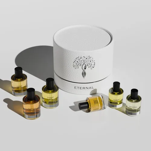 Miniatura 10 de Eternal perfume oils Set de regalo de 6 piezas exquisitas fragancias inspiradas en fragancias icónicas perfumes de larga duración para mujeres