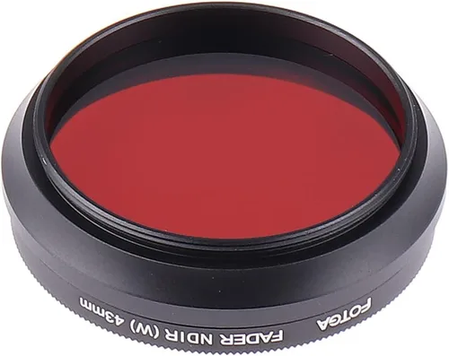 Miniatura 4 de FocusFoto FOTGA - Filtro IR infrarrojo ajustable todo en uno de 1.693 in, lente de rayos X, variable de 530 nm a 650 nm, 680 nm, 720 nm, 750 nm