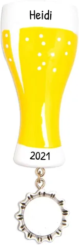 Miniatura 9 de Elves - Adornos personalizados para bebidas 2025 – Adornos de Navidad de cerveza para bebidas, cerveza para árbol de Navidad, bebida para adultos