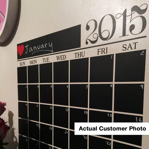 Miniatura 4 de Calendario moderno de 2019 con pizarra para pared, un producto Todeco