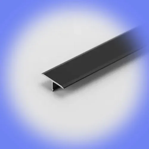 NILZA Tira de umbral de aluminio de 36 pulgadas, tira de transición de suelo con moldura en T, tiras de cubierta de transición de 4/5 pulgadas, tira