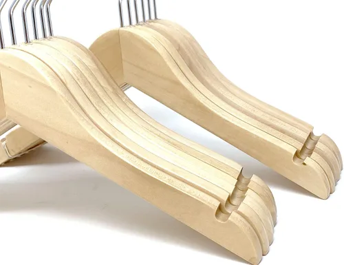 Miniatura 2 de Perchas para niños (madera natural, perchas para bebés/niños pequeños NB-4T)