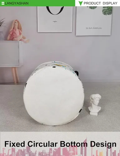 Miniatura 7 de Contenedor de almacenamiento, cesta organizadora plegable de tela de lona para ropa sucia, contenedores de juguetes, cestas de regalo, dormitorio