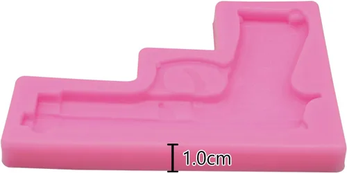 Miniatura 5 de 2 moldes de silicona para pistola de pistola, pistola suave 3D para panecillos, tapetes de impresión barroco, pudín, chocolate, cubitos de hielo