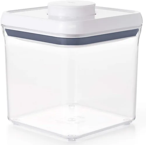 Miniatura 13 de OXO Good Grips POP - Recipiente hermético de almacenamiento de alimentos, Spices & Herbs (0.3 Qt), Blanco
