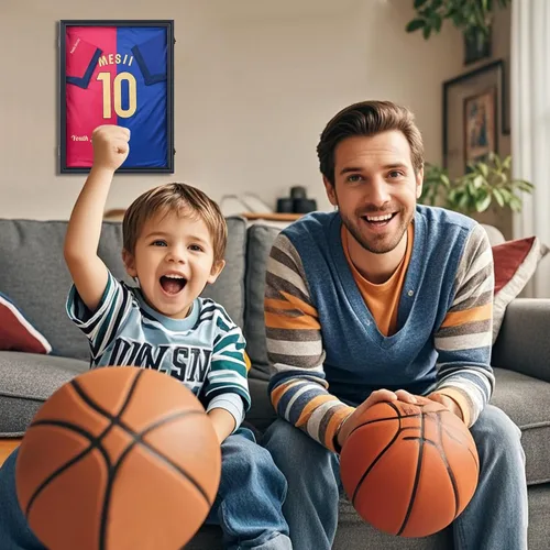 Miniatura 6 de Estuche de exhibición con marco de jersey, caja de sombra grande con cerradura, marco de jersey deportivo con protección UV acrílico y 2 colgadores