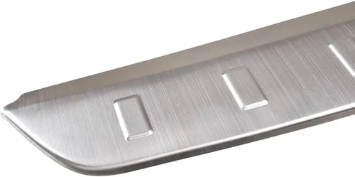 Miniatura 8 de Adhesivos de acero inoxidable para Land Rover Defender 90 110 2020-2022 para placa de parachoques trasero de automóvil (plateado)