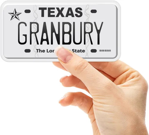 Miniatura 54 de Calcomanía para placa de matrícula de Texas, elige entre más de 50 ciudades de TX, calcomanía para parachoques de Texas para automóvil, calcomanías