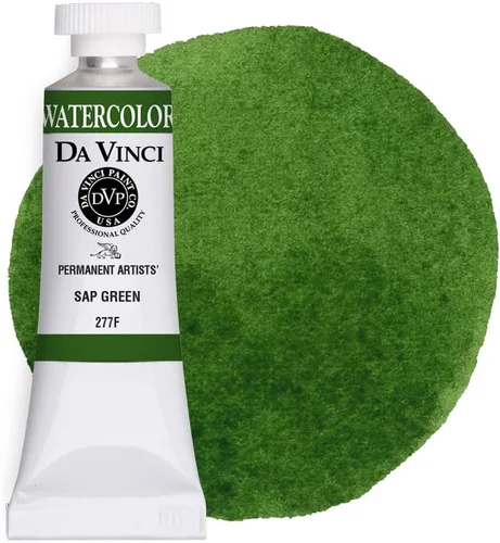 Miniatura 19 de DA VINCI PAINTS Pintura de acuarela para artista profesional, Gamboge (tono), 0.5 fl oz