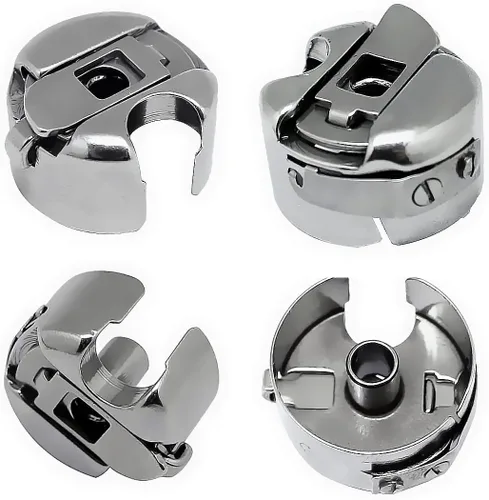 Miniatura 4 de 31 bobinas de máquina de coser industrial, pies prensatelas y estuche de bobina para cantante, Consew Juki DDL-8700, DDL-5550