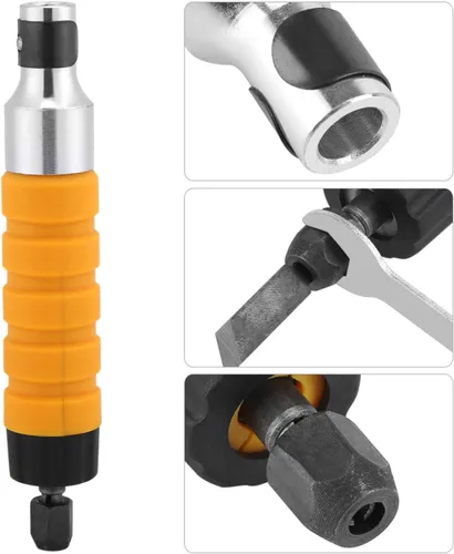 Miniatura 2 de AUNMAS Cuchillo de grabado de cincel eléctrico para carpintería, accesorios de herramienta para carpintería y grabador, 5 cuchillas y 1 llave