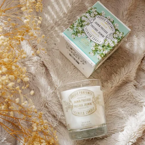 Miniatura 5 de Panier des Sens Vela de jazmín, vertida a mano en Provenza, Francia, velas perfumadas de larga duración, hasta 55 horas de tiempo de combustión