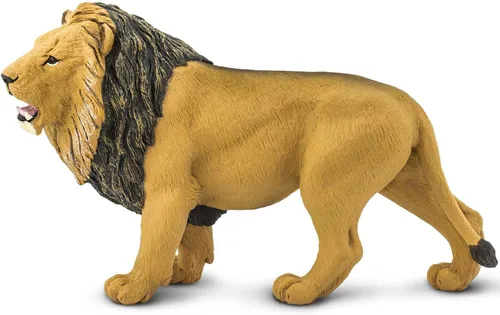 Safari Ltd. Figura de león – Figura detallada de plástico de 9.5 pulgadas – Divertido juguete educativo para niños, niñas y niños a partir de 1 año