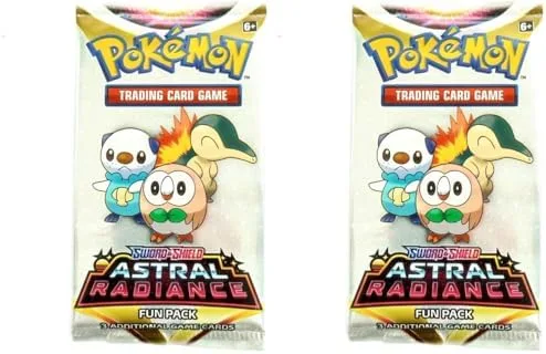 Miniatura 2 de Pokémon TCG: Espada y Escudo - Paquete de diversión Astral Radiance (1 paquete de refuerzo, 3 piezas)
