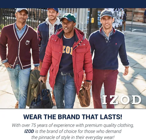 Miniatura 5 de IZOD Pantalones de mezclilla Comfort Stretch para hombre