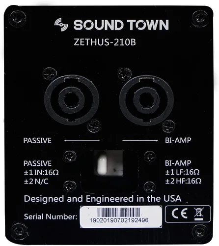 Miniatura 6 de Sound Town ZETHUS 4 x Sistema de altavoces de matriz de línea dual de 10” con controladores de compresión de titanio, rango