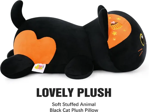 Miniatura 7 de Onsoyours - Peluche de gato original de 13 pulgadas, peluche de gatito de felpa suave, animal de peluche para niños y adultos, almohada kawaii