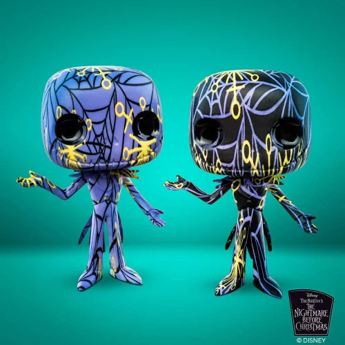 Miniatura 3 de Funko Disney: La pesadilla antes de Navidad - Serie de artistas de Jack Skellington con estuche