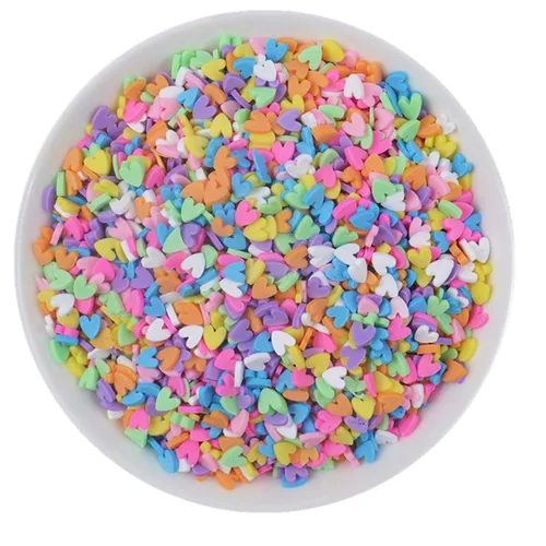 Miniatura 14 de 3.53 oz de resina con parte trasera plana, accesorios de limo, decoración de chispas de arcilla para relleno de dijes de limo, suministros de limo