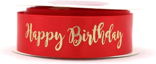 Miniatura 6 de Cinta negra con escritura plateada - Decoración de feliz cumpleaños para cumpleaños (negro)