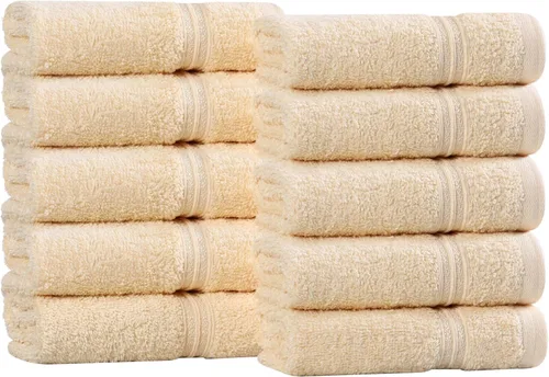 Miniatura 38 de Superior - Juego de 8 toallas de mano de algodón egipcio, toallas básicas de secado rápido, toallas pequeñas absorbentes, faciales, spa, cocina