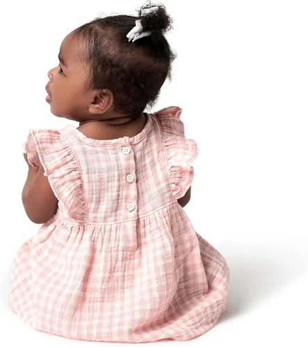 Miniatura 3 de Gerber Conjunto de 2 piezas de vestido y funda para pañales para niñas