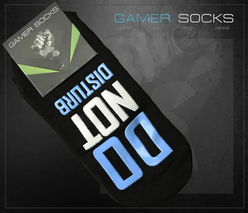 Miniatura 7 de Calcetines de juego Do not molestar Im Gaming Socks para hombres, niños y adolescentes, regalos para jugadores, calcetines divertidos y regalos