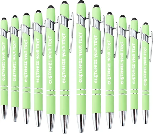 Miniatura 13 de AIFLM Bolígrafos personalizados con nombre a granel hasta 500 unidades de bolígrafos grabados gratis con tu nombre y texto para negocios