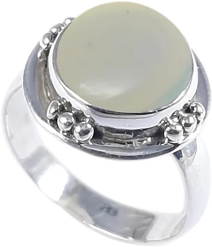 Miniatura 10 de Anillo de plata esterlina 925 para las mujeres joyas de piedras preciosas anillo joyería de moda para su venta Helloween (R-1369)