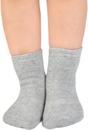 Miniatura 14 de EPEIUS Calcetines de bebé con empuñaduras para bebés y niños pequeños, calcetines antideslizantes de 6/12 pares