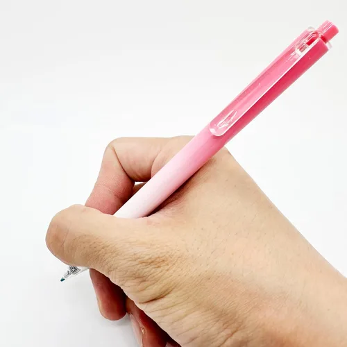 Miniatura 5 de HeTaoCat Bolígrafos de gel retráctiles, punta fina de 0.020 in, secado rápido, dibujo de escritura, bolígrafos de gel de tinta negra, caja de 6