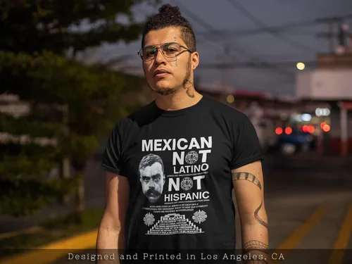 Miniatura 3 de ShirtBANC Mexicano no latino Emiliano Zapata camisa Cool Mexico Tee