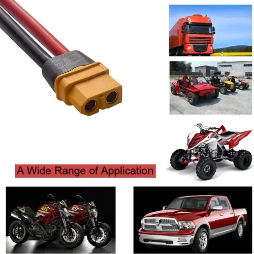 Miniatura 6 de XT60 a encendedor de cigarrillos para automóvil, encendedor de cigarrillos, cable de extensión XT60 de 12 AWG XT60, cable adaptador compatible