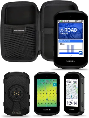 Garmin Edge 550, computadora compacta de ciclismo GPS, pantalla de colores vivos, mapeo específico de la bicicleta, entrenamiento avanzado e Paquete