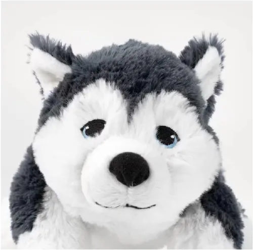 Miniatura 3 de LIVLIG - Perro de juguete suave / Husky siberiano de poliéster 10 ¼