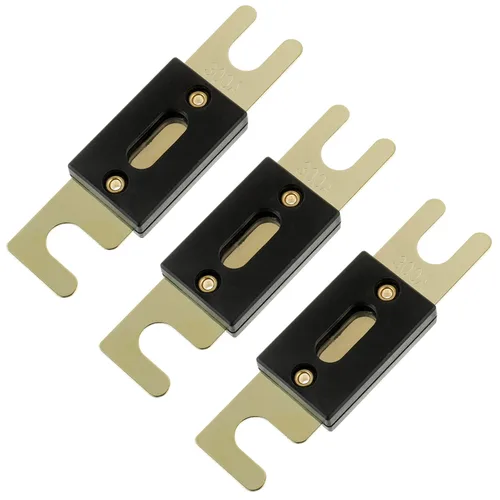 BOJACK Fusible de hoja ANL de 300 amperios y 32 V CC para sistema de audio y video de automóvil (paquete de 3)