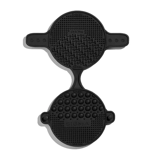 Miniatura 9 de Sigma Beauty Sigma Spa® Express Brush Cleaning Mat (rosa) - Alfombrilla de limpieza de brochas de maquillaje de silicona con ventosas para limpiar