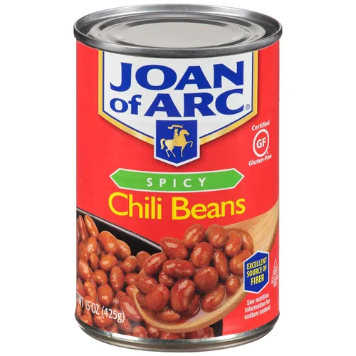Miniatura 18 de Joan of Arc Beans, Riñón rojo claro, sin sal añadida, 15.5 onzas (paquete de 12)