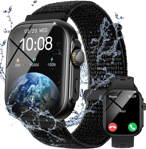 Miniatura 9 de Parsonver Reloj inteligente, Alexa Bulit-in, GPS, llamadas Bluetooth, rastreador de actividad impermeable de 30M, paquete de 2