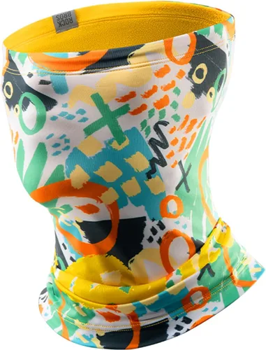 Miniatura 10 de ROCKBROS Calentador de cuello para niños, polaina de cuello de forro polar transpirable, resistente al viento, media máscara para ciclismo, correr